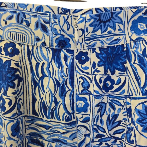 Ann Taylor 100% Viscose Floral Wrap Midi Skirt Size 0 - Picture 6 of 7